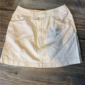 American Eagle Outfitters Khaki Mini Skirt
